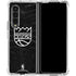 NBA Sacramento Kings Animal Print Galaxy Z Fold4 5G Clear Case