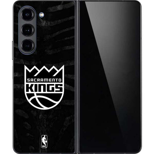 NBA Sacramento Kings Animal Print Galaxy Z Fold5 5G Skin