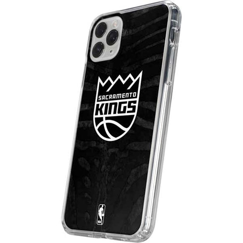 NBA Sacramento Kings Animal Print iPhone 11 Pro Clear Case