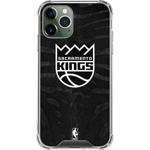 NBA Sacramento Kings Animal Print iPhone 11 Pro Max Clear Case