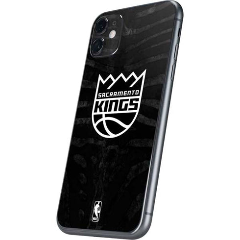 NBA Sacramento Kings Animal Print iPhone 11 Skin