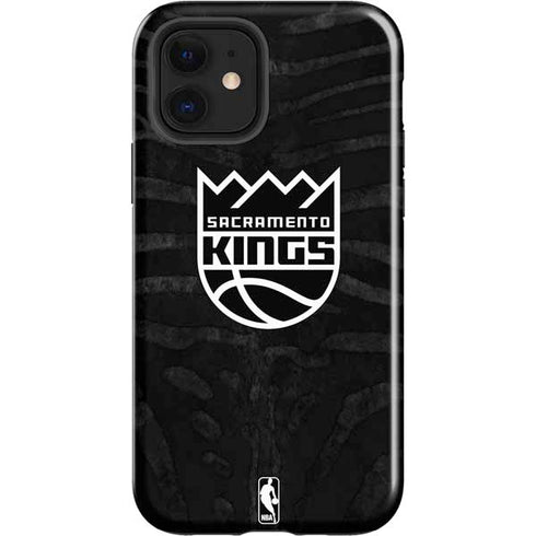 NBA Sacramento Kings Animal Print iPhone 12 Impact Case
