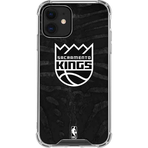 NBA Sacramento Kings Animal Print iPhone 12 Mini Clear Case