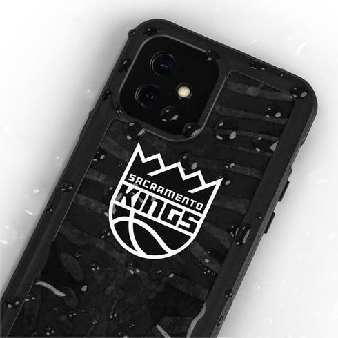 NBA Sacramento Kings Animal Print iPhone 12 Mini Waterproof Case