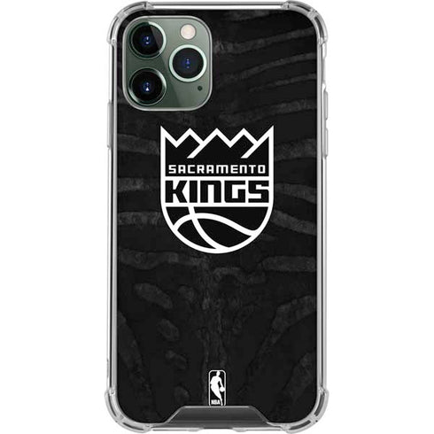NBA Sacramento Kings Animal Print iPhone 12 Pro Clear Case
