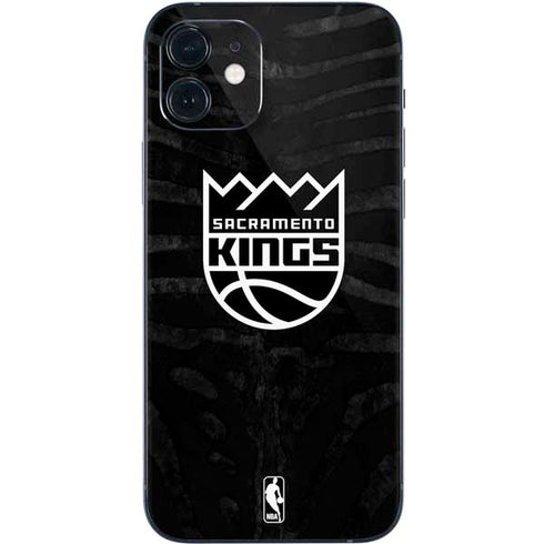 NBA Sacramento Kings Animal Print iPhone 12 Skin
