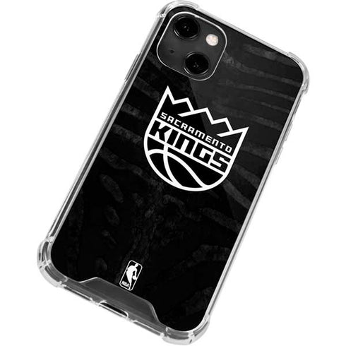 NBA Sacramento Kings Animal Print iPhone 14 Clear Case