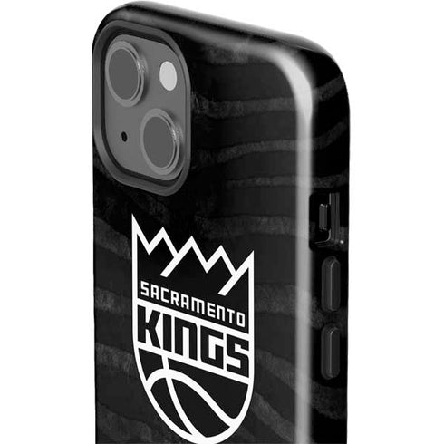 NBA Sacramento Kings Animal Print iPhone 15 Plus Impact Case