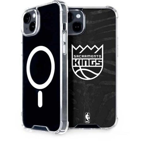 NBA Sacramento Kings Animal Print iPhone 15 Plus MagSafe Case