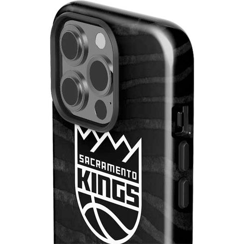 NBA Sacramento Kings Animal Print iPhone 15 Pro Impact Case
