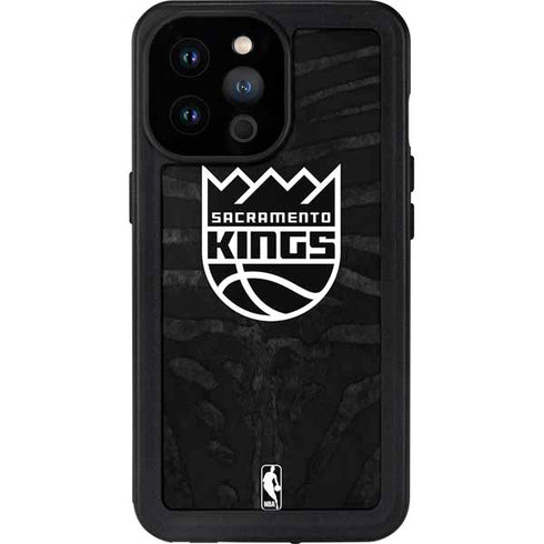 NBA Sacramento Kings Animal Print iPhone 14 Pro Max Waterproof Case