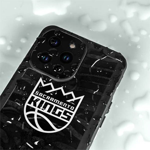 NBA Sacramento Kings Animal Print iPhone 14 Pro Max Waterproof Case