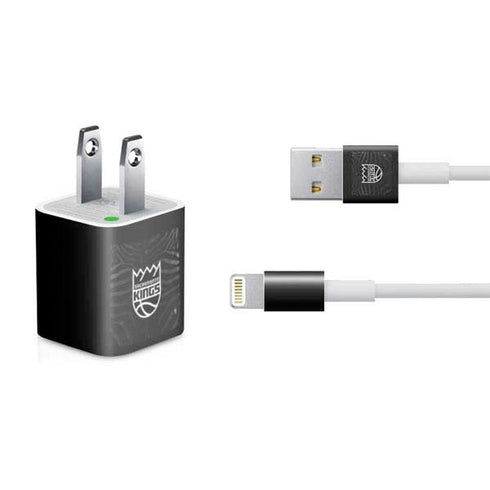 NBA Sacramento Kings Animal Print iPhone Charger (5W USB) Skin