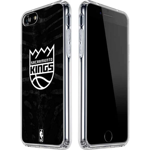 NBA Sacramento Kings Animal Print iPhone SE (2nd & 3rd Gen) Clear Case
