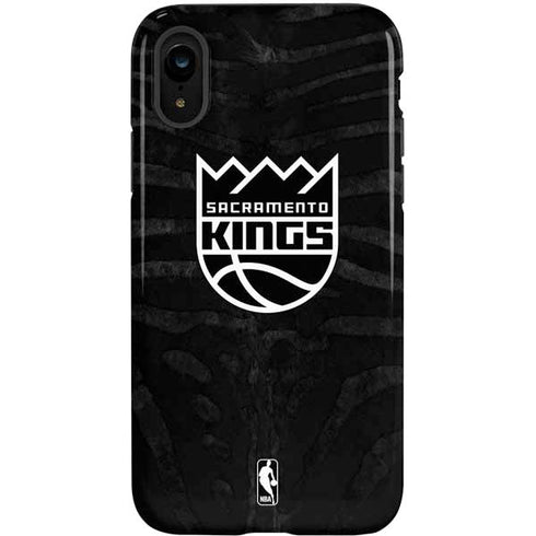 NBA Sacramento Kings Animal Print iPhone XR Pro Case