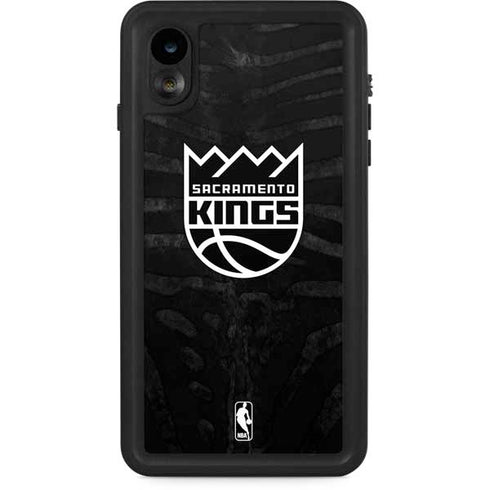 NBA Sacramento Kings Animal Print iPhone XR Waterproof Case