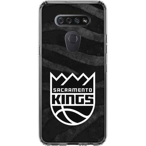 NBA Sacramento Kings Animal Print LG K51/Q51 Clear Case