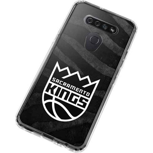 NBA Sacramento Kings Animal Print LG K51/Q51 Clear Case