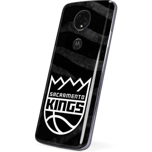 NBA Sacramento Kings Animal Print Moto E5 Plus Skin