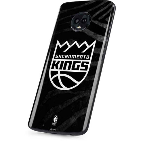 NBA Sacramento Kings Animal Print Moto G6 Skin