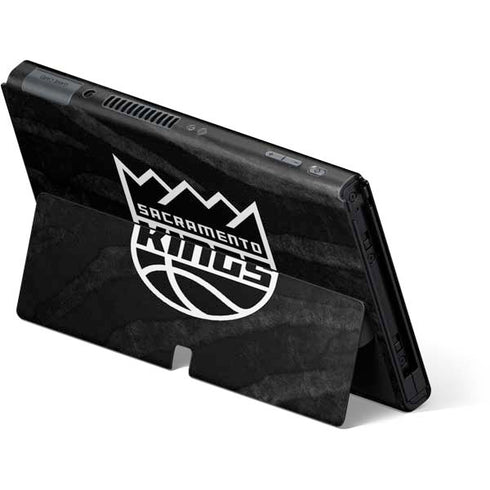 NBA Sacramento Kings Animal Print Nintendo Switch OLED (2021) Skin