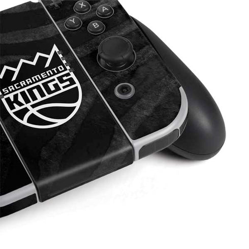 NBA Sacramento Kings Animal Print Nintendo Switch OLED (2021) Skin