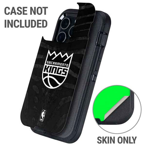 NBA Sacramento Kings Animal Print Otterbox Defender iPhone Skin