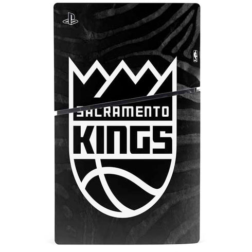 NBA Sacramento Kings Animal Print PS5 Slim Disk Console Skin