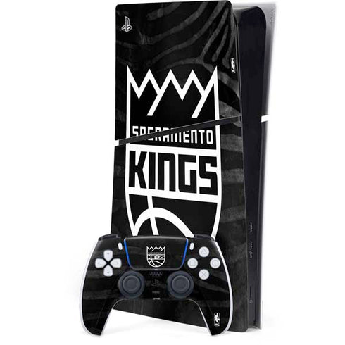 NBA Sacramento Kings Animal Print PS5 Slim Digital Edition Console Skin