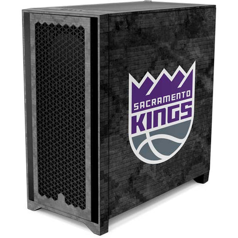 NBA Sacramento Kings Blast Rust Corsair 4000D Tempered Glass Mid-Tower ATX Case Skin