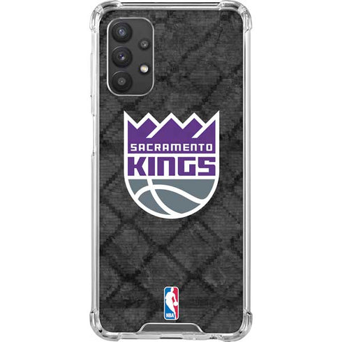 NBA Sacramento Kings Blast Rust Galaxy A32 5G Clear Case