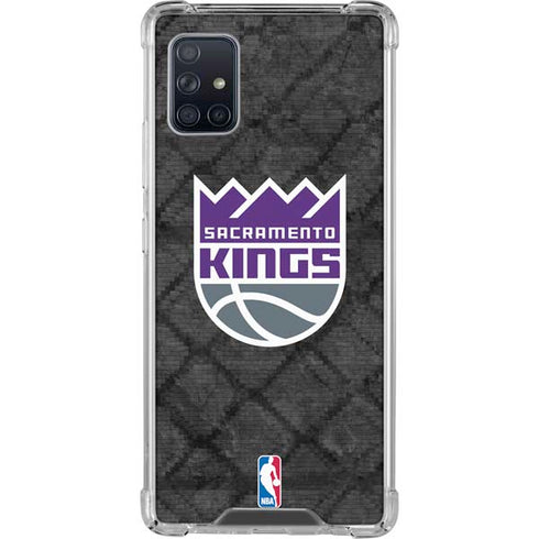 NBA Sacramento Kings Blast Rust Galaxy A51 5G Clear Case