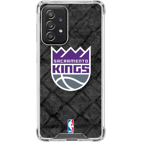 NBA Sacramento Kings Blast Rust Galaxy A52 5G Clear Case