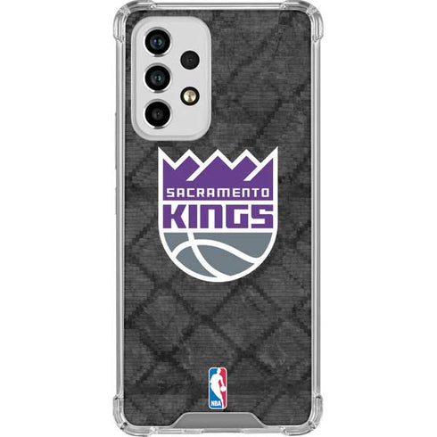 NBA Sacramento Kings Blast Rust Galaxy A53 5G Clear Case
