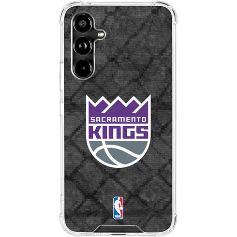 NBA Sacramento Kings Blast Rust Galaxy A54 5G Clear Case