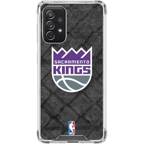 NBA Sacramento Kings Blast Rust Galaxy A72 5G Clear Case