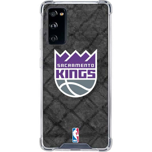 NBA Sacramento Kings Blast Rust Galaxy S20 FE Clear Case