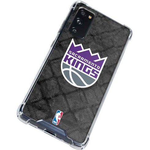 NBA Sacramento Kings Blast Rust Galaxy S20 FE Clear Case