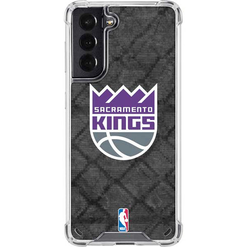 NBA Sacramento Kings Blast Rust Galaxy S21 5G Clear Case