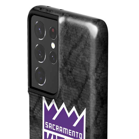NBA Sacramento Kings Blast Rust Galaxy S21 Ultra 5G Pro Case