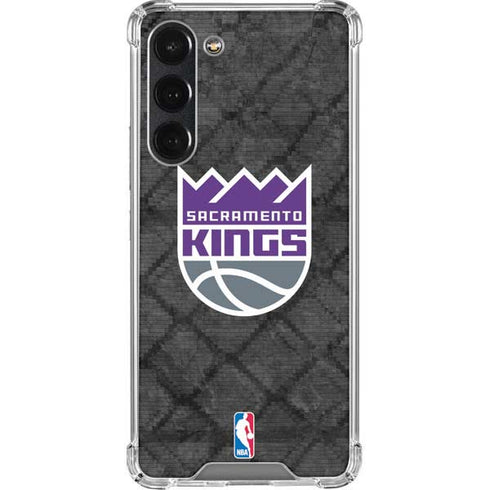 NBA Sacramento Kings Blast Rust Galaxy S23 Plus Clear Case