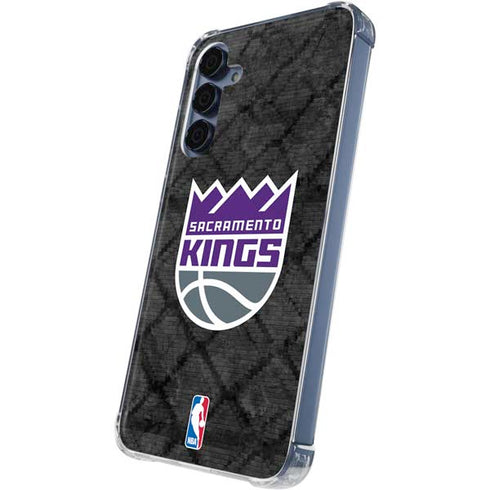 NBA Sacramento Kings Blast Rust Galaxy S24 Clear Case