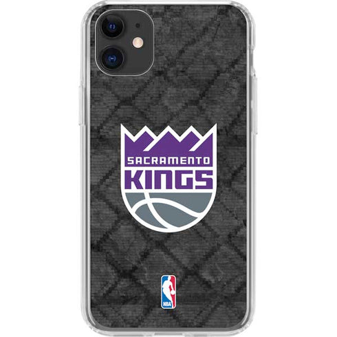 NBA Sacramento Kings Blast Rust iPhone 11 Clear Case