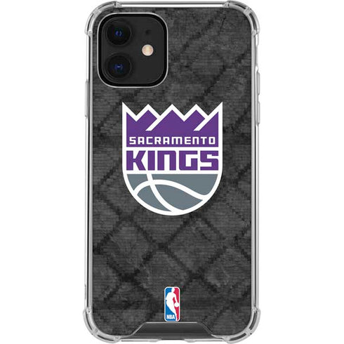 NBA Sacramento Kings Blast Rust iPhone 12 Clear Case