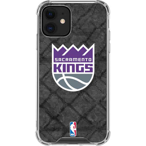 NBA Sacramento Kings Blast Rust iPhone 12 Mini Clear Case