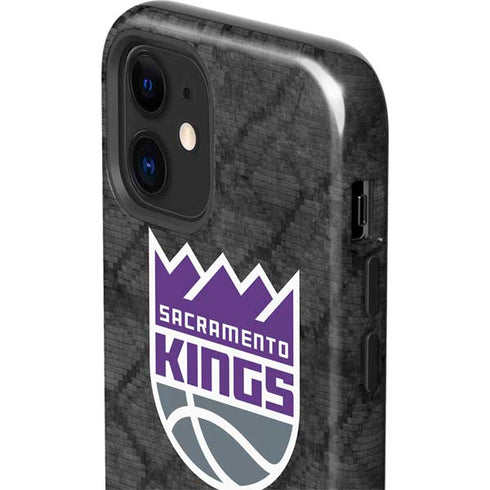 NBA Sacramento Kings Blast Rust iPhone 12 Mini Impact Case
