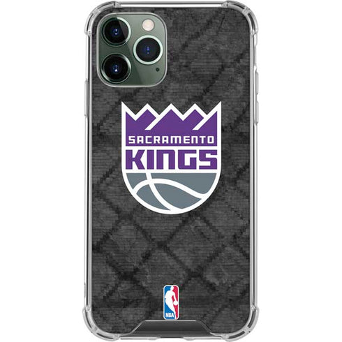 NBA Sacramento Kings Blast Rust iPhone 12 Pro Clear Case
