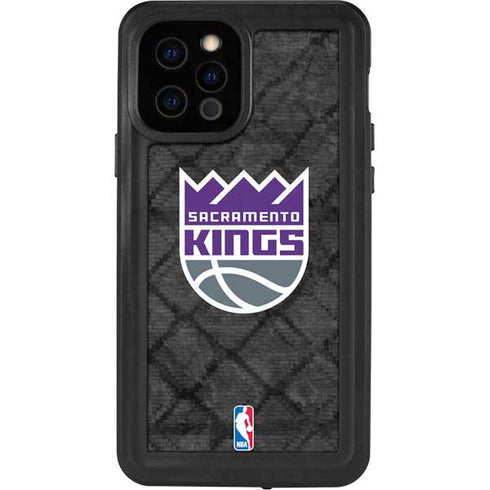 NBA Sacramento Kings Blast Rust iPhone 12 Pro Waterproof Case