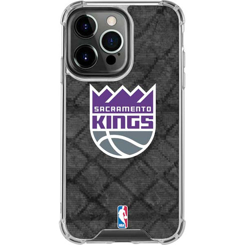 NBA Sacramento Kings Blast Rust iPhone 13 Pro Clear Case