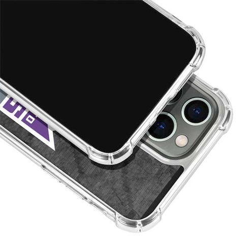 NBA Sacramento Kings Blast Rust iPhone 13 Pro Clear Case